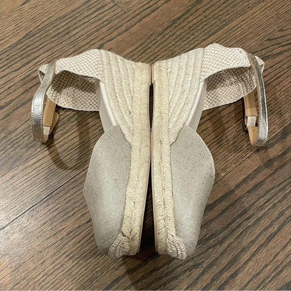 NEW Soludos Closed-toe Midwedge Linen Espadrille Women’s 10 - Picture 8 of 12
